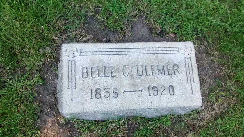 Belle Ullmer Headstone at Rosehill