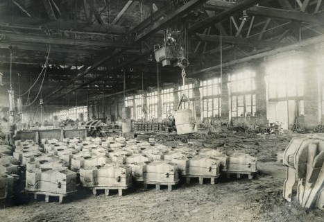 Finished cores at Int Harv, 1905