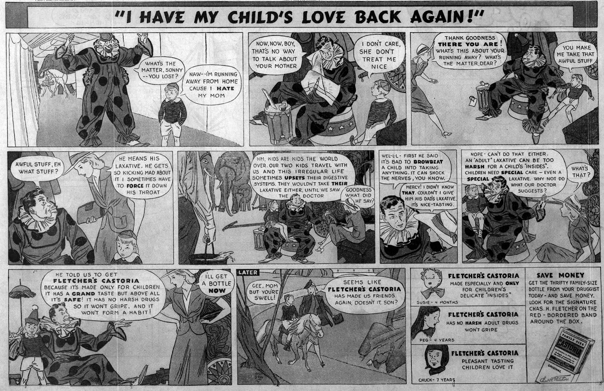 Old Ad of the Week: I have my child’s love back&nbsp;again!